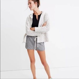 Madewell Textural Hooded Jacket XS EUC